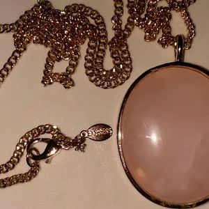 Express Rose Quartz Pendant